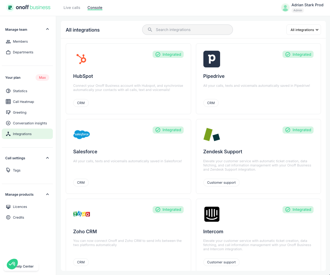 Telecommunication App